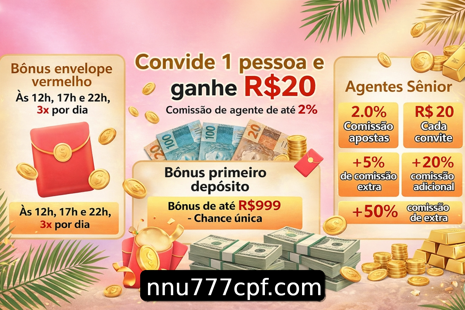 Banner do Bônus do Casino nnu777